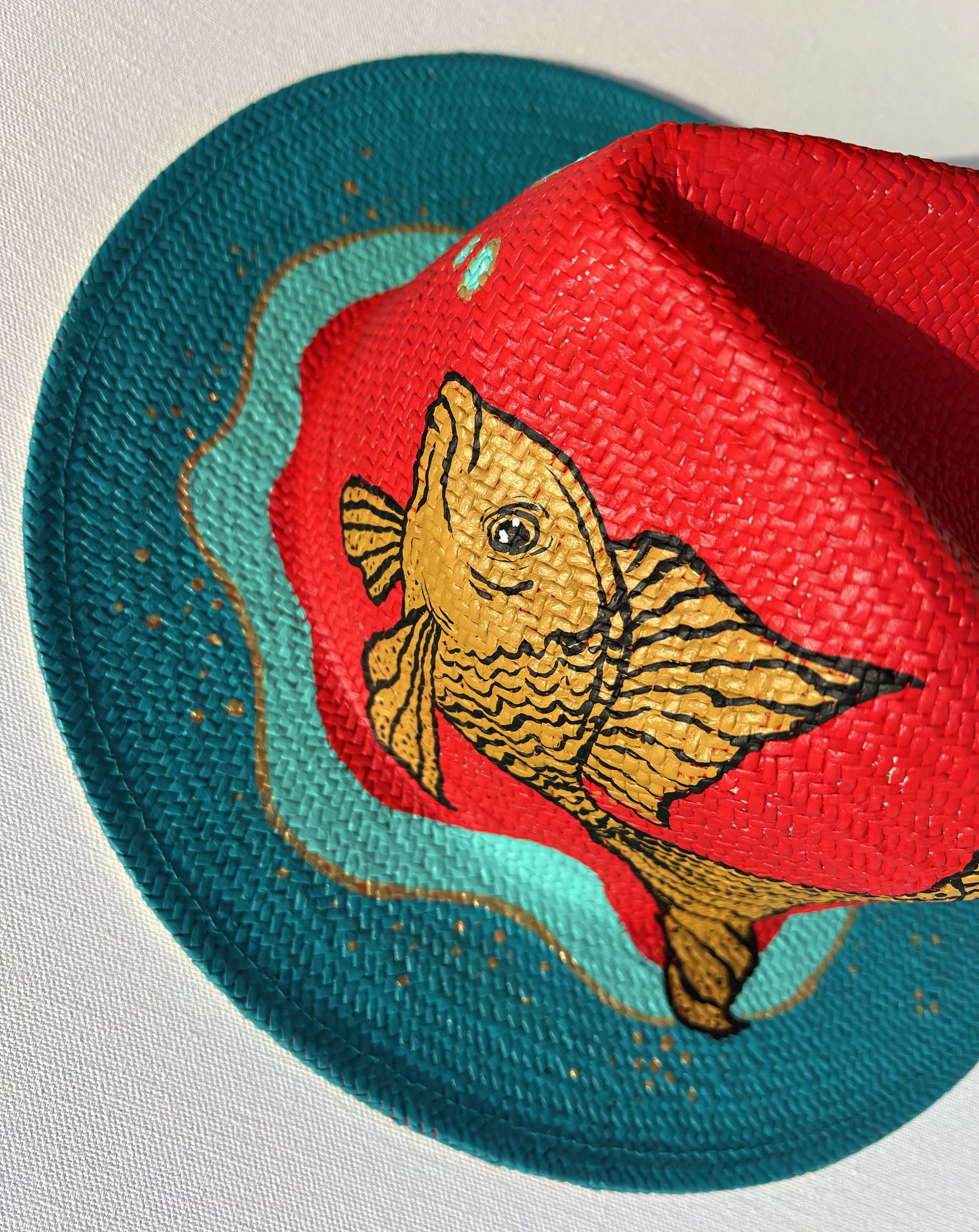 KOI FISH summer hat