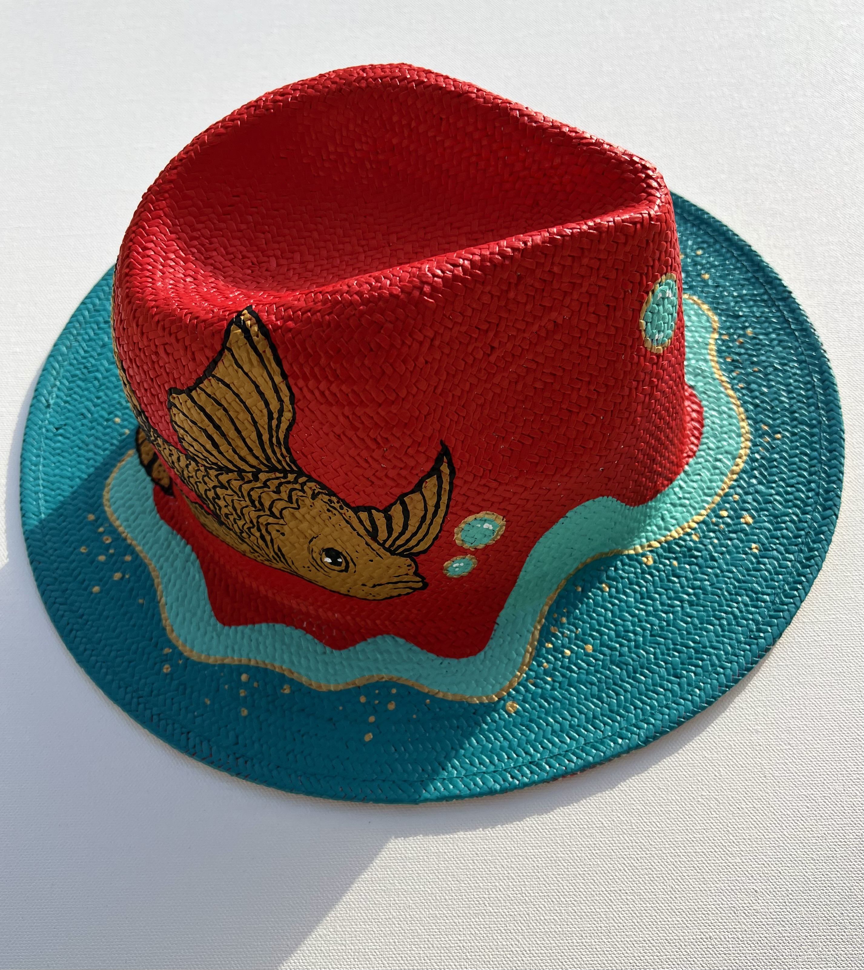 KOI FISH summer hat